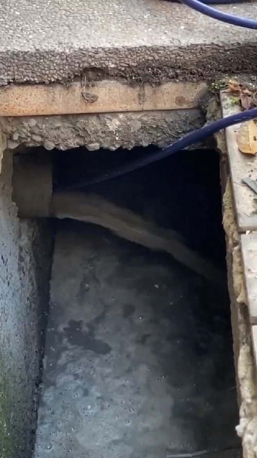 草屯通水管-水溝排水管堵塞使用水刀通水管疏通